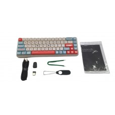 Клавиатура Wireless Motospeed Darmoshark K5 Gateron Silver Pro Custom (dmk5cgspro)