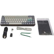 Клавиатура Wireless Motospeed Darmoshark K5 Gateron Silver Pro Light Gray (dmk5lgspro)