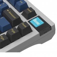 Клавиатура Wireless Motospeed Darmoshark K8 Gateron Silver Pro Black-Blue (dmk8bgspro)