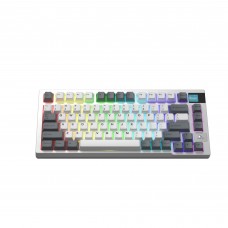 Клавиатура Wireless Motospeed Darmoshark K8 Gateron Silver Pro White-Gray (dmk8wgspro)