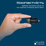 Автомобильное зарядное устройство Promate DriveGear-PD33 1USB 1Type-C 3A 33W Black
