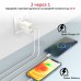 Сетевое зарядное устройство Promate iCharge-PDQC3 20W 1USB 3A White
