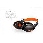Наушники гарнитура накладные Bluetooth 4.1 Kotion EACH B3506 Black/Orange (ktb3506bt)