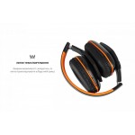 Наушники гарнитура накладные Bluetooth 4.1 Kotion EACH B3506 Black/Orange (ktb3506bt)