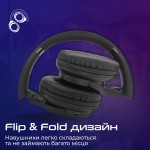 Наушники гарнитура накладные Bluetooth Promate LaBoca-Pro Black