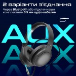 Наушники гарнитура накладные Bluetooth Promate LaBoca-Pro Black
