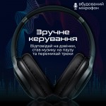 Наушники гарнитура накладные Bluetooth Promate LaBoca-Pro Black