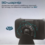 Автодержатель Promate Mount-2 Black