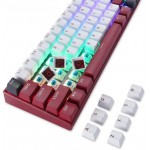 Клавиатура Wireless Motospeed BK67 Longhua Blue Red (mtbk67rmb)