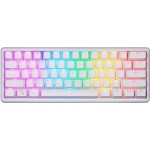 Клавиатура Wireless Motospeed SK66 Gateron Blue Hot Swap White (mtsk66wmb)
