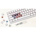 Клавиатура Wireless Motospeed SK66 Gateron Red Hot Swap White (mtsk66wmr)