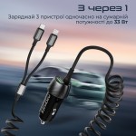 Автомобильное зарядное устройство Promate PowerDrive-33PDCi 1USB 33W 3.5A Black