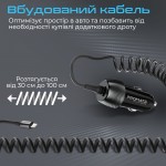 Автомобильное зарядное устройство Promate PowerDrive-33PDI 1Type-C 3.5A 33W Black