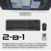 Комплект клавиатура + мышь Wireless Promate ProCombo-6  Black