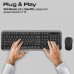 Комплект клавиатура + мышь Wireless Promate ProCombo-6  Black