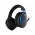 Наушники гарнитура накладные Bluetooth Sades SA-201 Warden I Black/Blue (sa201bkb)