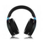 Наушники гарнитура накладные Bluetooth Sades SA-201 Warden I Black/Blue (sa201bkb)
