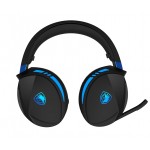 Наушники гарнитура накладные Bluetooth Sades SA-201 Warden I Black/Blue (sa201bkb)