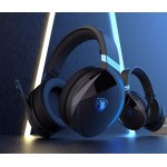 Наушники гарнитура накладные Bluetooth Sades SA-201 Warden I Black/Blue (sa201bkb)
