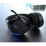 Наушники гарнитура накладные Bluetooth Sades SA-201 Warden I Black/Blue (sa201bkb)