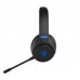 Наушники гарнитура накладные Bluetooth Sades SA-202 Runner Black/Blue (sa202bkb)