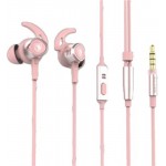 Наушники гарнитура вакуумные проводные Sades SA-606 Wings 20 Pink (sa606pkj)