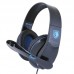 Наушники гарнитура накладные проводные Sades SA-701 Black/Blue (sa701blj)