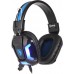 Наушники гарнитура накладные проводные Sades SA-702 Element Black/Blue (sa702bl)