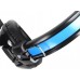 Наушники гарнитура накладные проводные Sades SA-702 Element Black/Blue (sa702bl)