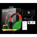 Наушники гарнитура накладные проводные Sades SA-721 Spirits Rasta (sa721rsj)