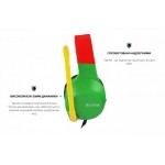 Наушники гарнитура накладные проводные Sades SA-721 Spirits Rasta (sa721rsj)