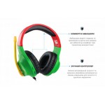 Наушники гарнитура накладные проводные Sades SA-721 Spirits Rasta (sa721rsj)