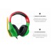 Наушники гарнитура накладные проводные Sades SA-721 Spirits Rasta (sa721rsj)