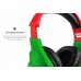 Наушники гарнитура накладные проводные Sades SA-721 Spirits Rasta (sa721rsj)