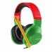 Наушники гарнитура накладные проводные Sades SA-721 Spirits Rasta (sa721rsj)