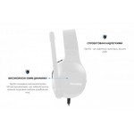 Наушники гарнитура накладные проводные Sades SA-721 Spirits White (sa721wtj)