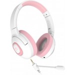Наушники гарнитура накладные проводные Sades SA-724 Shaman Pink (sa724pkj)