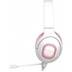Наушники гарнитура накладные проводные Sades SA-724 Shaman Pink (sa724pkj)