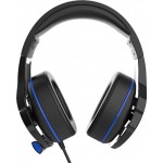 Наушники гарнитура накладные проводные Sades SA-726 Ppower Black/Blue (sa726blj)