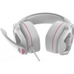 Наушники гарнитура накладные проводные Sades SA-726 Ppower White/Pink (sa726wpj)
