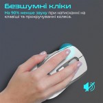 Мышь Wireless Promate Samit White