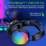 Наушники гарнитура накладные проводные Vertux Sirius Black