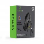 Наушники гарнитура накладные проводные Vertux Tokyo Black