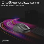 Мышь Wireless Promate UniGlide Black