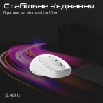 Мышь Wireless Promate UniGlide White